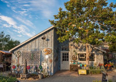 ornamental garden features at cambria nursery