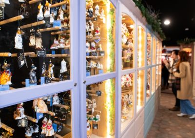 year-round christmas museum with glass ornaments, nutcrackers and more