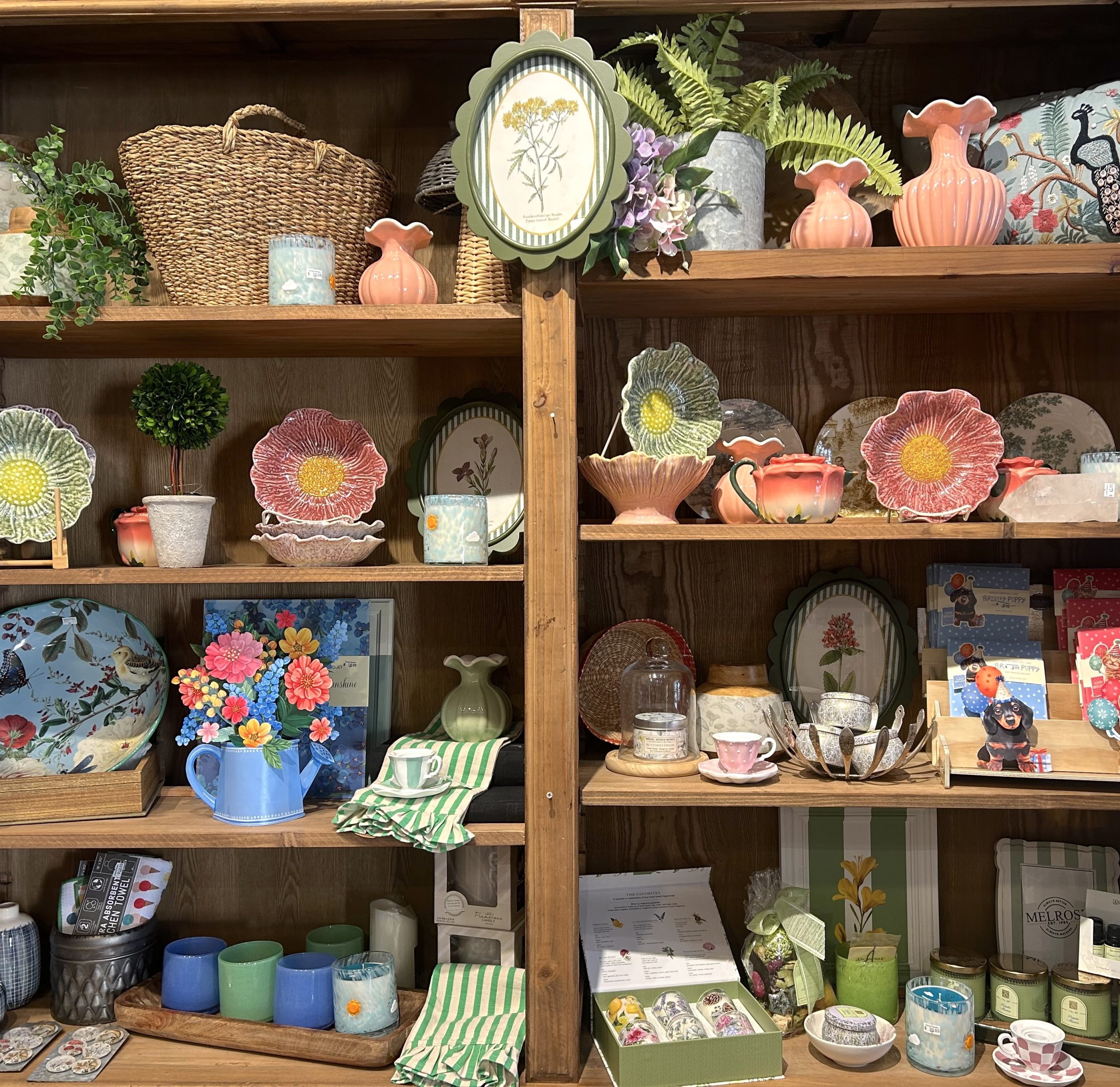 Gift Shop Summer 3 spring decor cambria nursery
